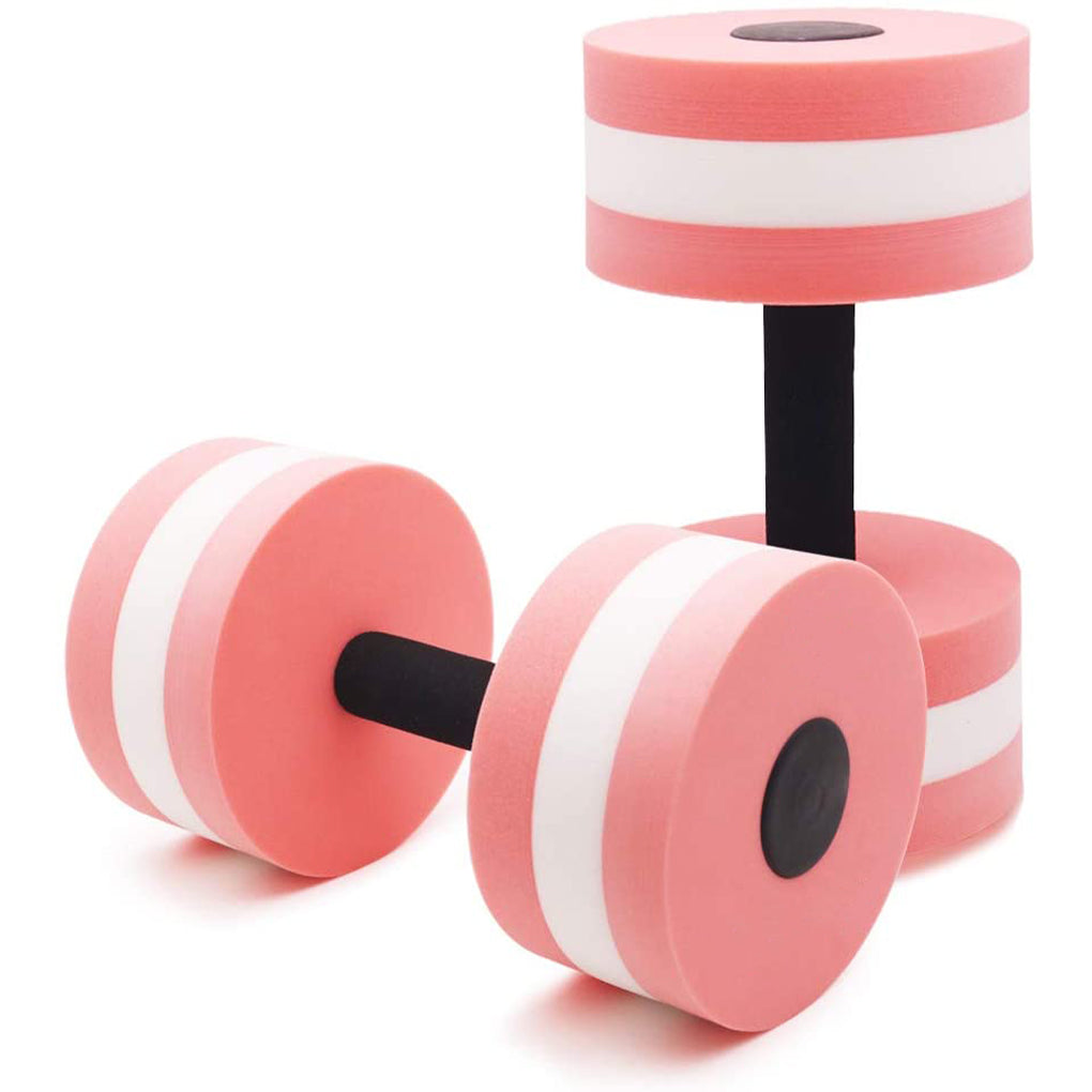 1 Pair Water Aerobics Dumbbell Aquatic EVA Barbell Aqua Fitness Arm Exercise Dumbbell Pool Swimming Yoga Exercise Accessory