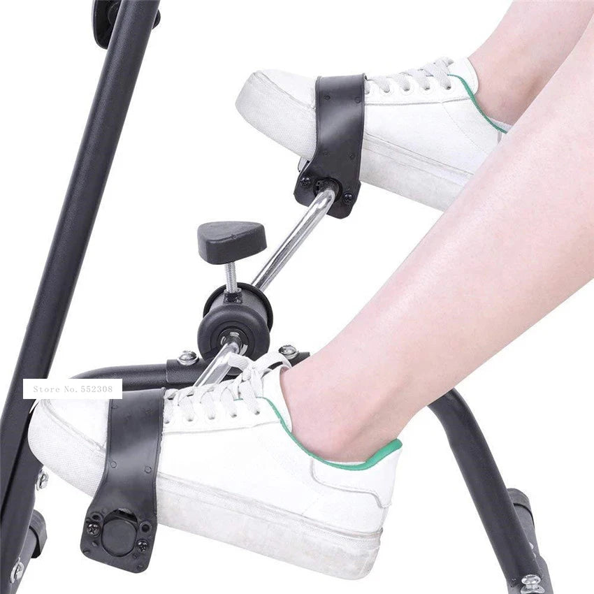 Indoor Mini Fitness Exercise Bike Treadmill Vertical Rehabilitation Bicycle Handrail Cycling Stepper Leg Pedal Trainer CJ-LK-024