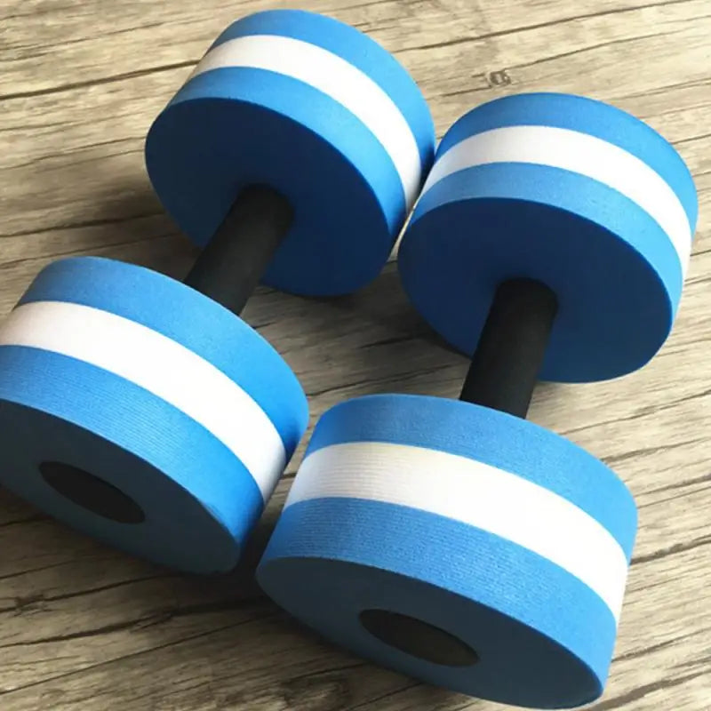 Water of  EVA Yoga  Water Weight Workout Training Aerobic Dumbbell Aerobics Dumbbell Aquatic Barbell Fitness Swimming Pool 1 Pcs