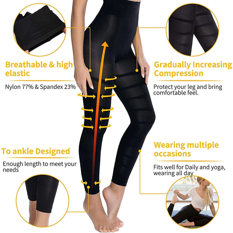 Anti Cellulite Compression Leggings