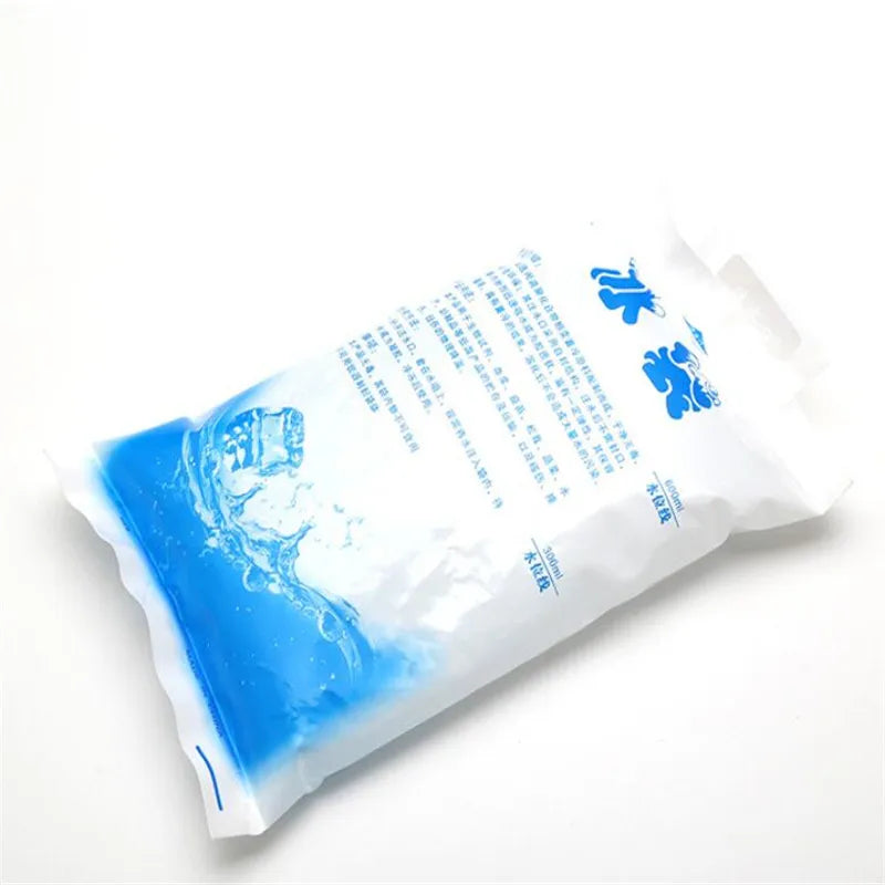 10Pcs Reusable Ice Bag Water Injection Icing Cooler Bag Pain Cold Compress Drinks Refrigerate Food Keep Fresh Gel Dry Ice Pack