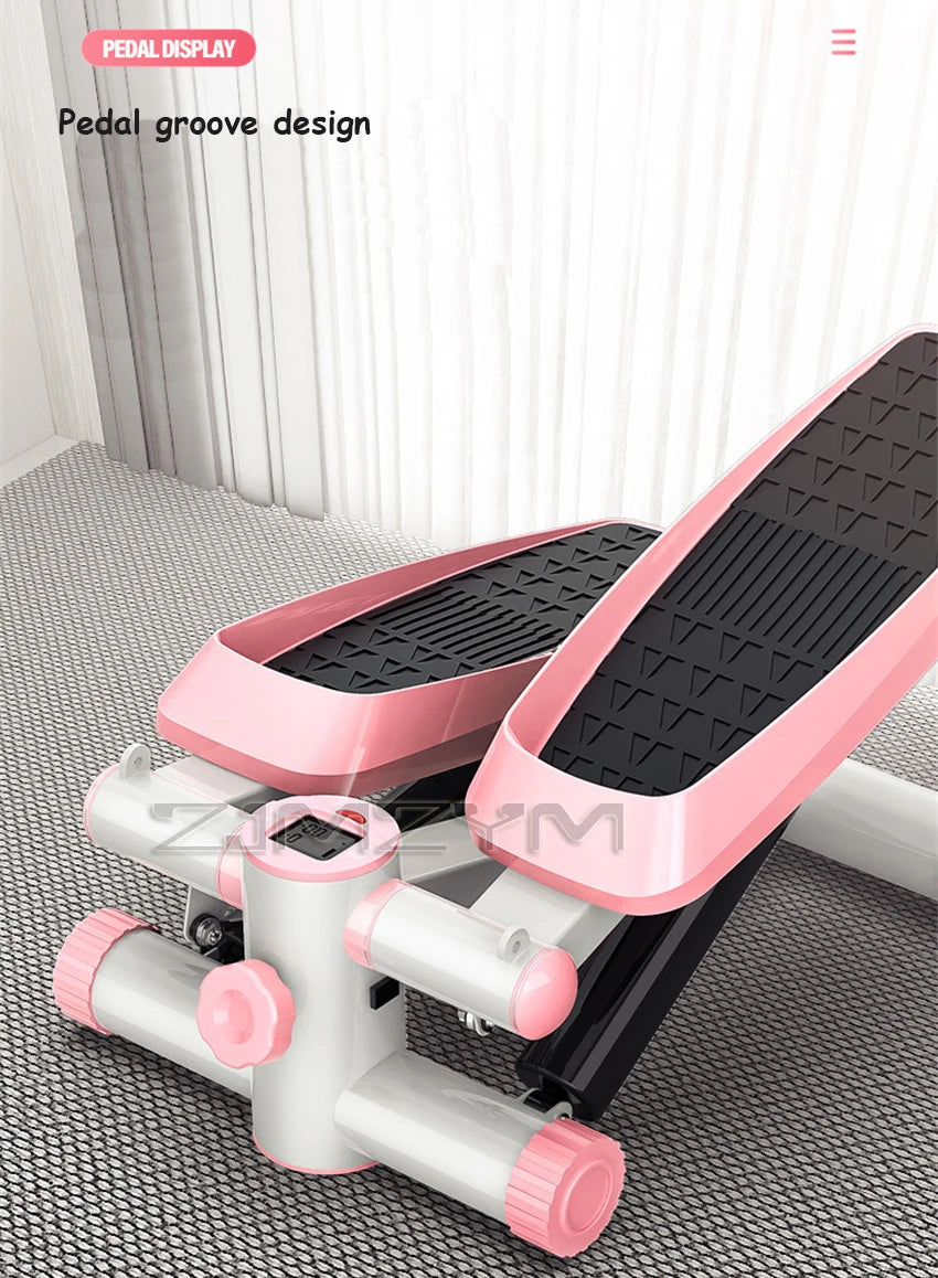 Hot Small Stepper Climbing Machine Ladies Multifunctional Home Mute Fitness Equipment Weight Loss Butt Lift Exercise Artifact