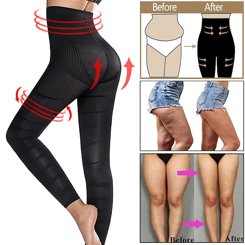 Anti Cellulite Compression Leggings