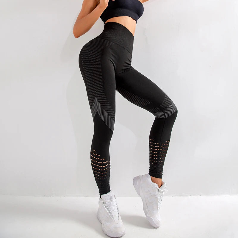 Ankle-Length Breathable Fitness Leggings