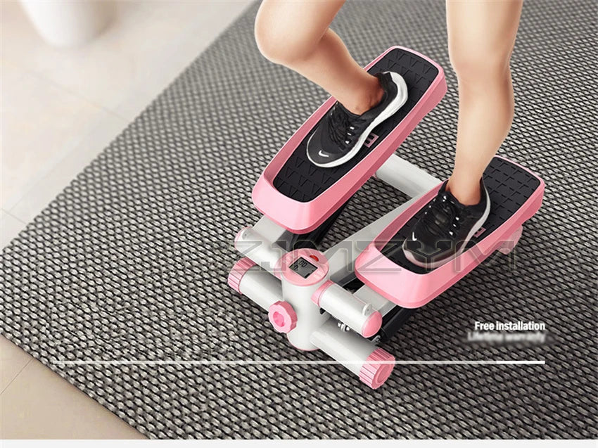 Hot Small Stepper Climbing Machine Ladies Multifunctional Home Mute Fitness Equipment Weight Loss Butt Lift Exercise Artifact