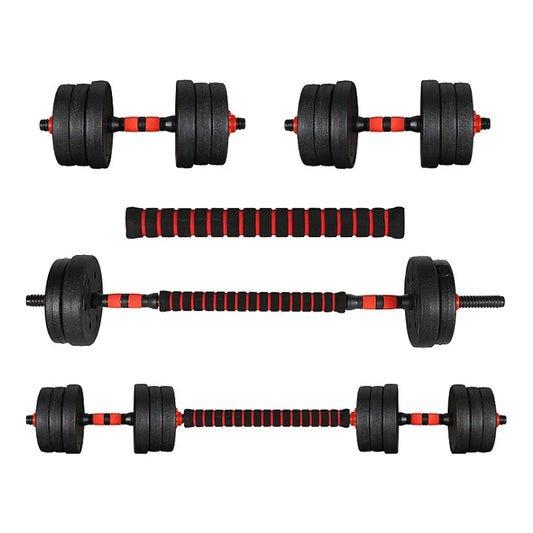 40/50cm Dumbbell Rod Solid Steel Weight Lifting Spinlock Dumbbell Bars With Connector Gym Home Fitness Workout Barbells Handles