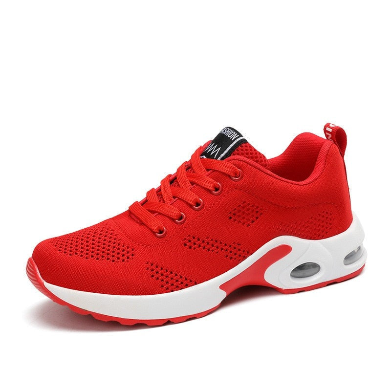 Breathable Lightweight Solid Color Running Shoes