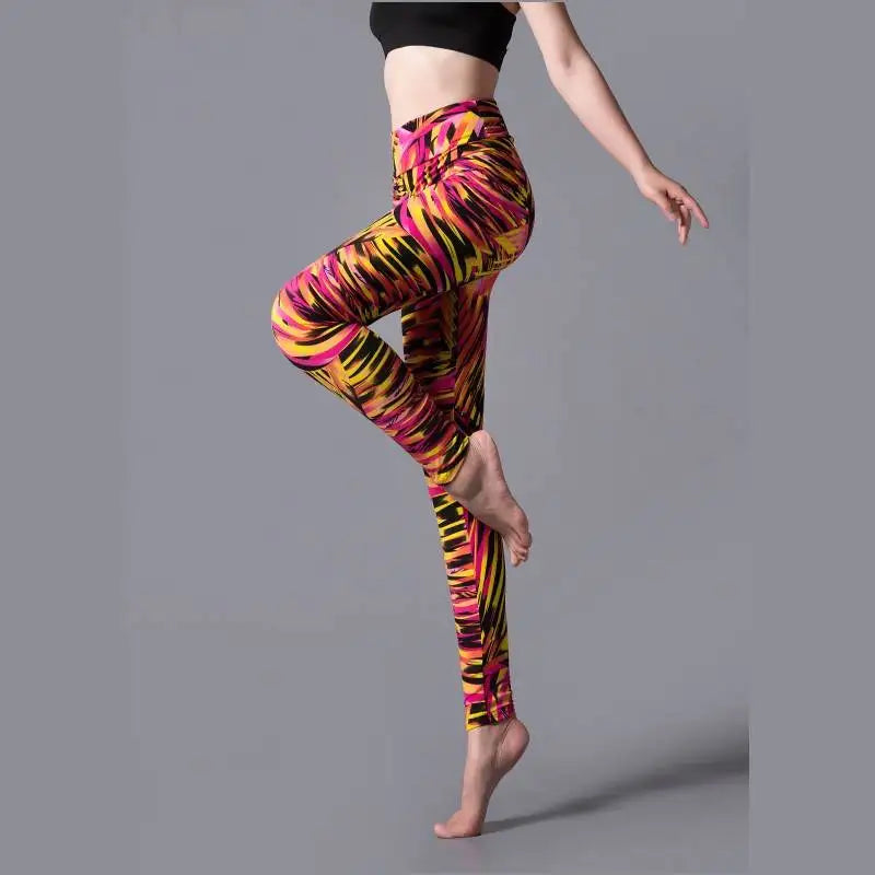 Fitness Leggings Women Assorted Printed High Waist Compression and Crossfit