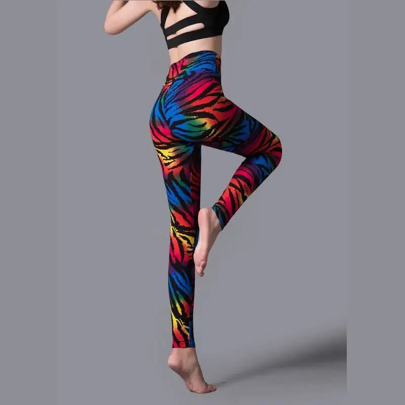 Fitness Leggings Women Assorted Printed High Waist Compression and Crossfit