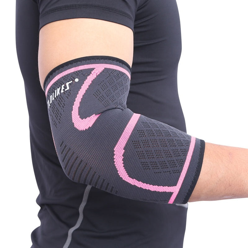 Breathable Elastic Compression Elbow Supporter