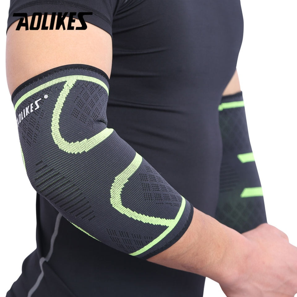 Breathable Elastic Compression Elbow Supporter