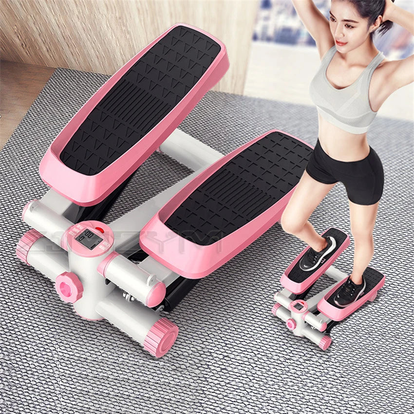 Hot Small Stepper Climbing Machine Ladies Multifunctional Home Mute Fitness Equipment Weight Loss Butt Lift Exercise Artifact