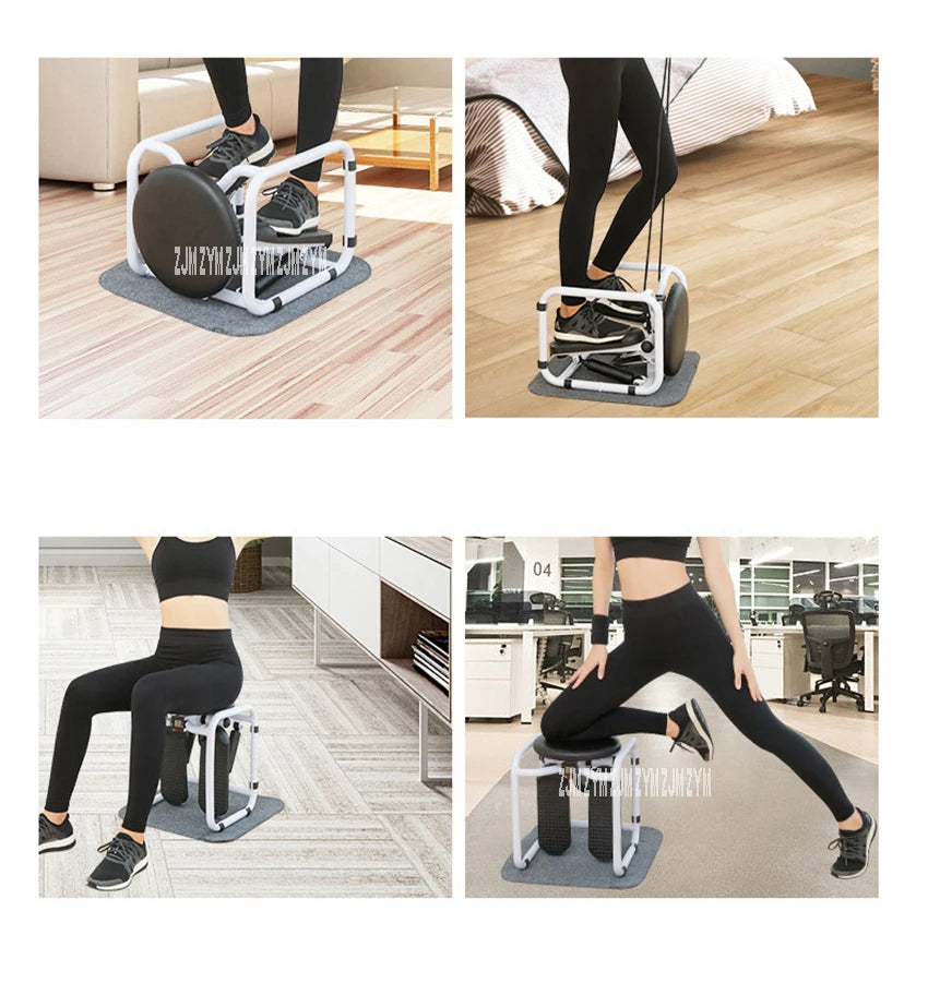 Bench Treadmill Household Hydraulic Silent Multifunctional Mountaineering Treadmill Mini Stepper Indoor Fitness Equipment