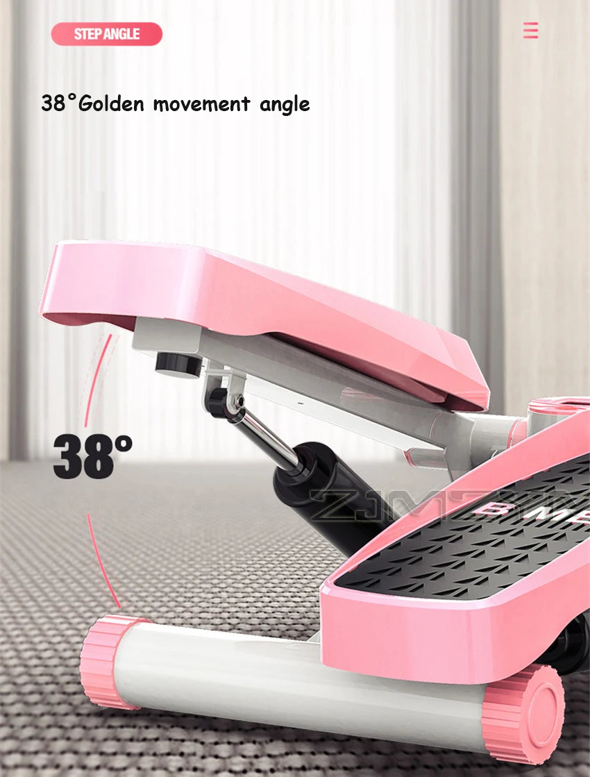 Hot Small Stepper Climbing Machine Ladies Multifunctional Home Mute Fitness Equipment Weight Loss Butt Lift Exercise Artifact