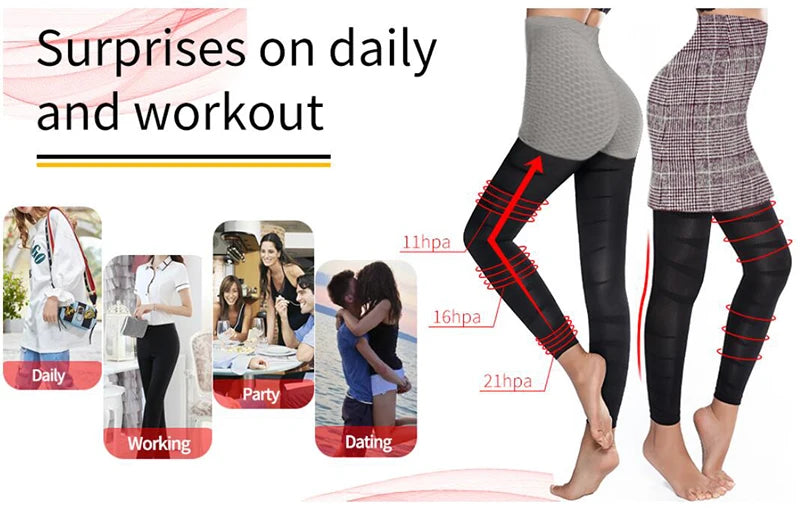 Anti Cellulite Compression Leggings