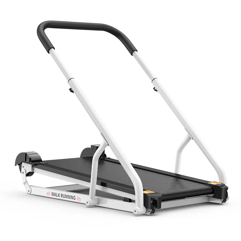 Mechanical Treadmill Household Indoor Small Treadmill Folding Ultra-quiet Slimming Walking Machine no need to plug in