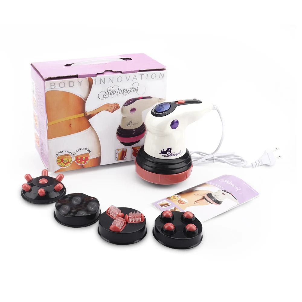 4in1 Infrared Fat Cellulite Remover Electric Full Body Massager for Muscles Relaxation 3D Roller Device Loss Fat Remove Slimming