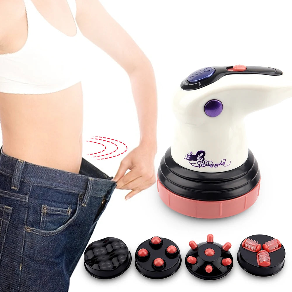 4in1 Infrared Fat Cellulite Remover Electric Full Body Massager for Muscles Relaxation 3D Roller Device Loss Fat Remove Slimming