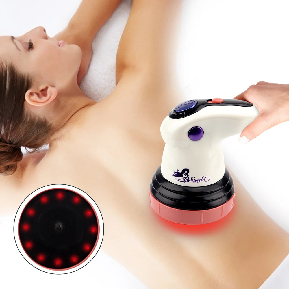 4in1 Infrared Fat Cellulite Remover Electric Full Body Massager for Muscles Relaxation 3D Roller Device Loss Fat Remove Slimming