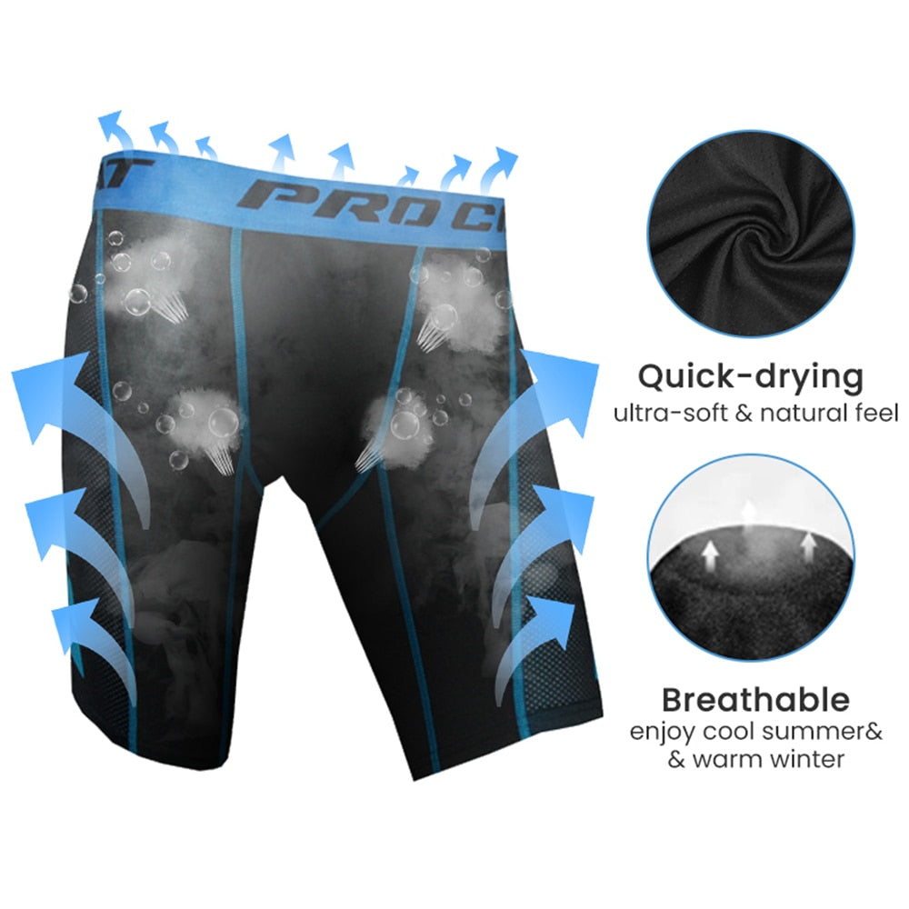 Quick-Drying CrossFit Bodybuilding Compression Shorts