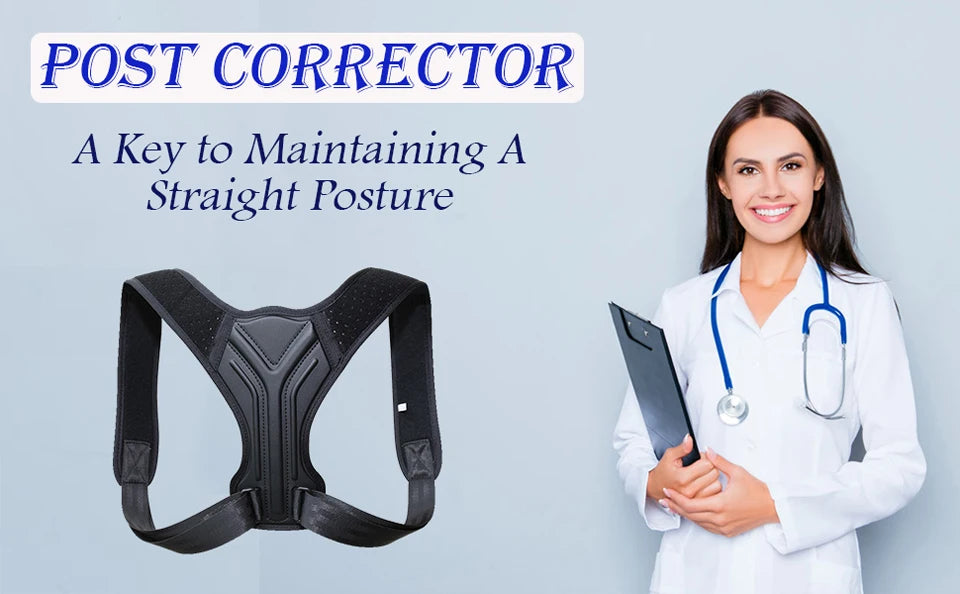 Back Posture Corrector Corset Clavicle Spine Posture Correction Adjustable Support Belt Pain Relief Traine Spine Posture Support