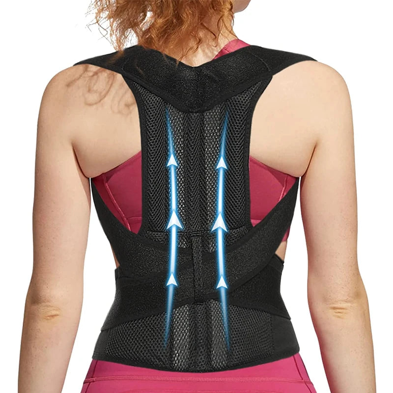 Back Brace for Women Men Posture Corrector Improve Posture Lumbar Support Shoulder Lower Upper Back Pain Relief