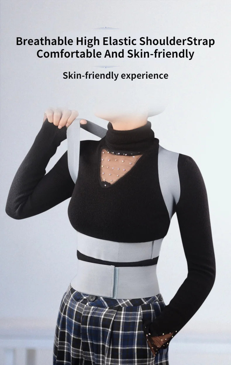 Invisible Chest Posture Corrector Scoliosis Back Brace Spine Belt Shoulder Medical Therapy Support Poor Posture Correction Belt