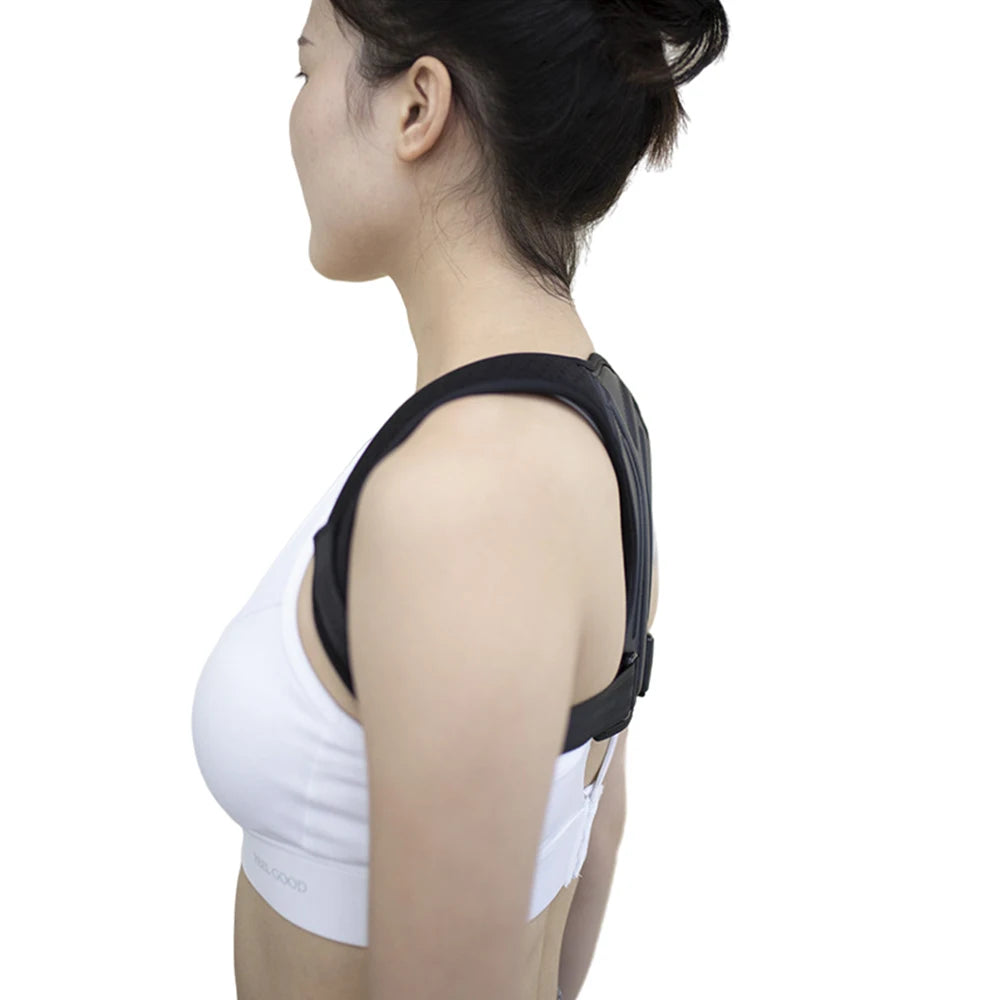 Adjustable Back Shoulder Posture Corrector Belt Clavicle Spine Support Reshape Your Body Home Office Sport Upper Back Neck Brace