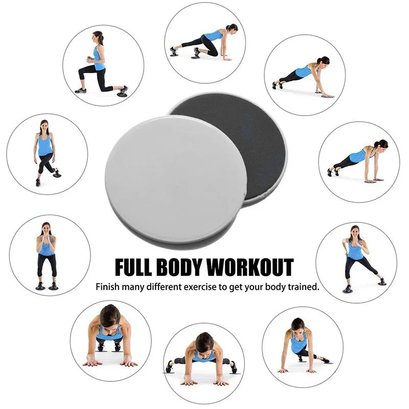 Gliding Discs Slider Fitness Disc Exercise Sliding Plate For Yoga Gym Abdominal Core Training Exercise Equipment