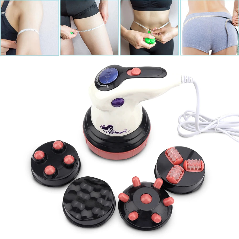 4in1 Infrared Fat Cellulite Remover Electric Full Body Massager for Muscles Relaxation 3D Roller Device Loss Fat Remove Slimming