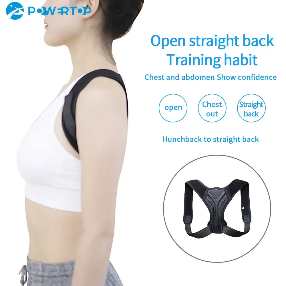 Back Posture Corrector Corset Clavicle Spine Posture Correction Adjustable Support Belt Pain Relief Traine Spine Posture Support