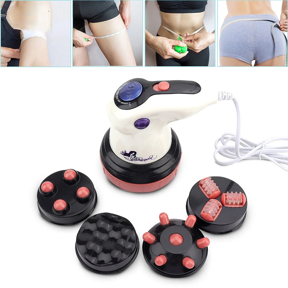 4in1 Infrared Fat Cellulite Remover Electric Full Body Massager for Muscles Relaxation 3D Roller Device Loss Fat Remove Slimming