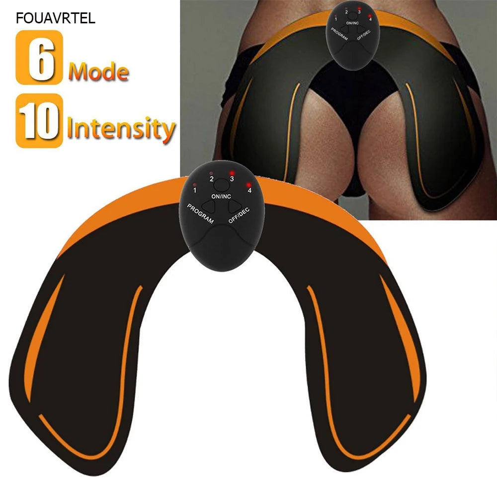 Wireless Muscle Stimulator EMS Hip Trainer Abs Fitness Trainer Body Slimming Massager Toning Weight Loss