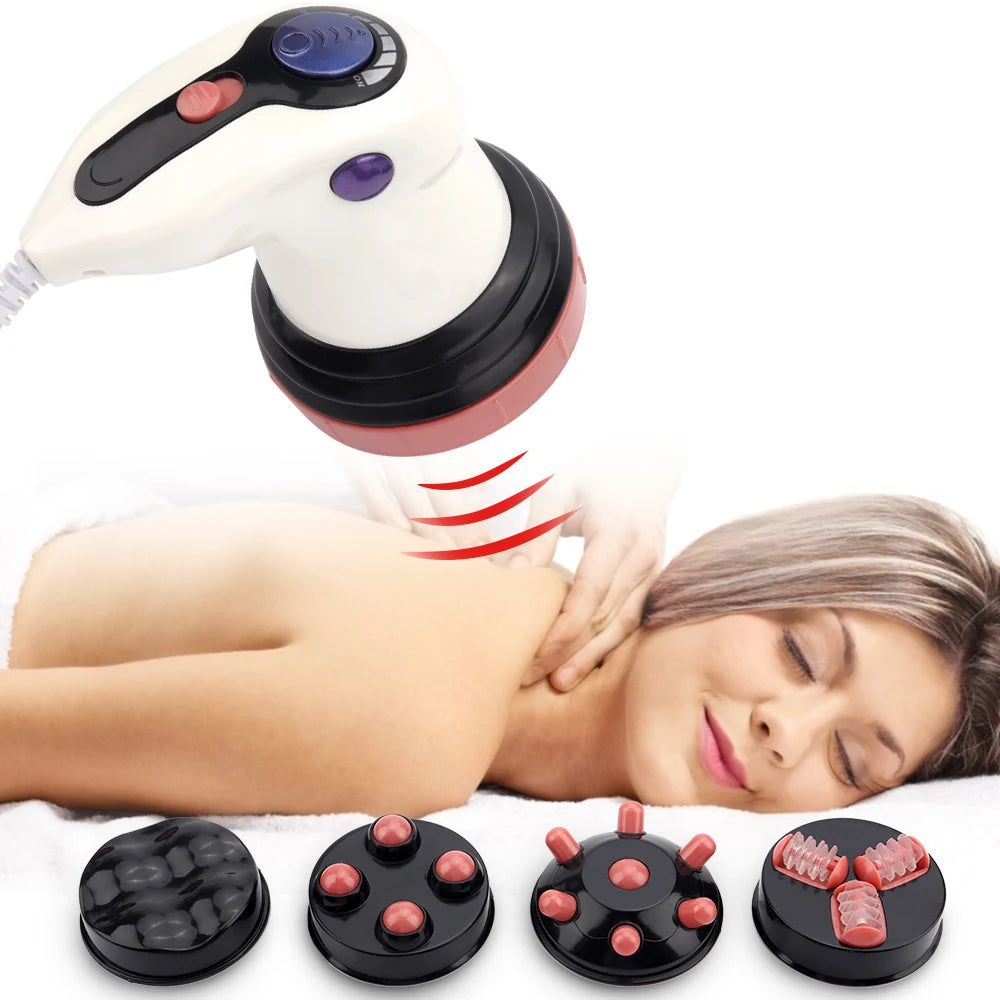 4in1 Infrared Fat Cellulite Remover Electric Full Body Massager for Muscles Relaxation 3D Roller Device Loss Fat Remove Slimming