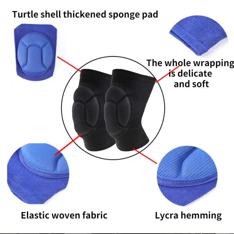 2pcs Thickened Sponge Sports Knee Pads