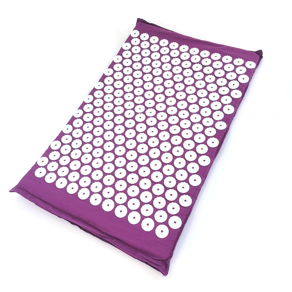 Massager Cushion Yoga Mat Acupressure & Pillow Set