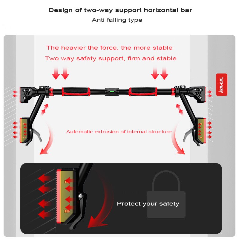 Triangle Support Indoor Horizontal Pull-up Bar