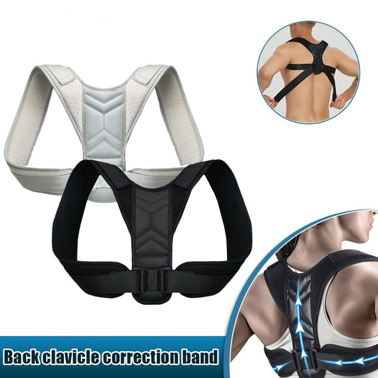Back Posture Corrector Adjustable Neck Brace Training Equipment Home Office Unisex Shoulder Support